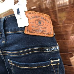 Worn ONCE! Blue, boot cut jeans from LUCKY.